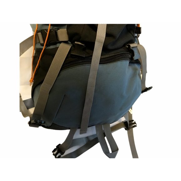 JANSPORT CASCADE 60 Liter Backpack, Blue Gray, Hiking, Camping main image 7